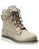 Image #1 - Harley Davidson Women's Marconi Moto Boots - Round Toe, Brown, hi-res