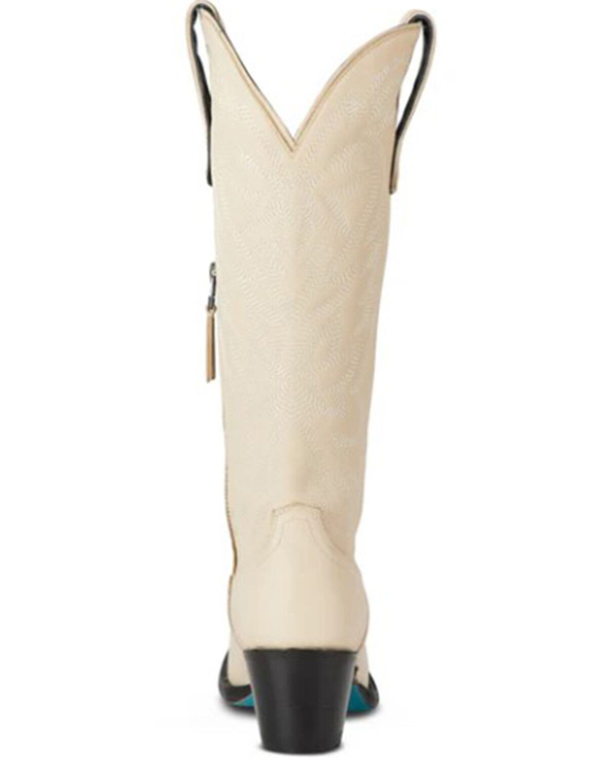 Image #5 - Lane Women's Smokeshow Tall Western Boots - Snip Toe, Ivory, hi-res