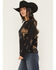 Image #2 - Rock & Roll Denim Women's Conversational Print Sweater, Black, hi-res