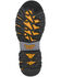 Image #7 - Georgia Boot Men's Rumbler Waterproof Work Boots - Composite Toe, Black/brown, hi-res