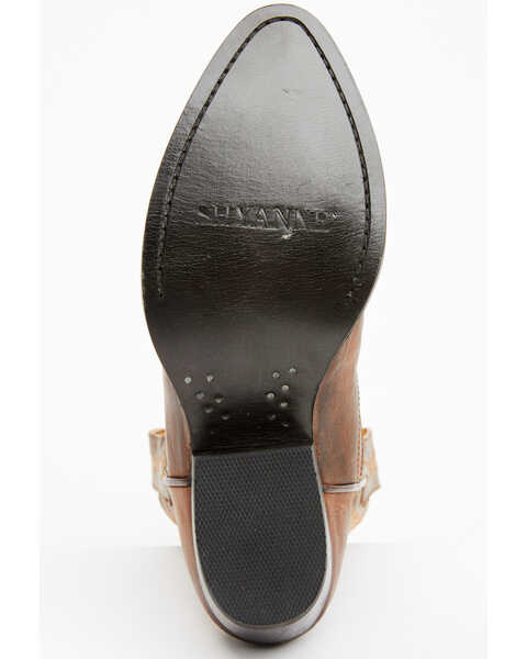 Image #7 - Shyanne Women's Lacer Short Boots - Medium Toe , Brown, hi-res
