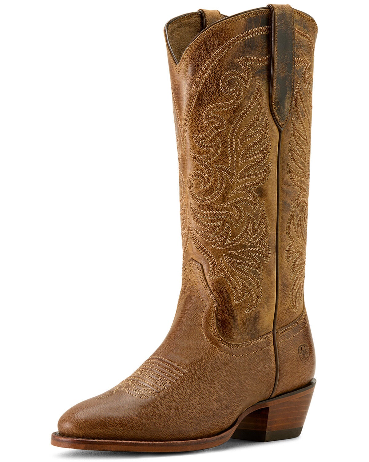 Image #3 - Ariat Women's Louella Western Boots - Round Toe, Brown, hi-res