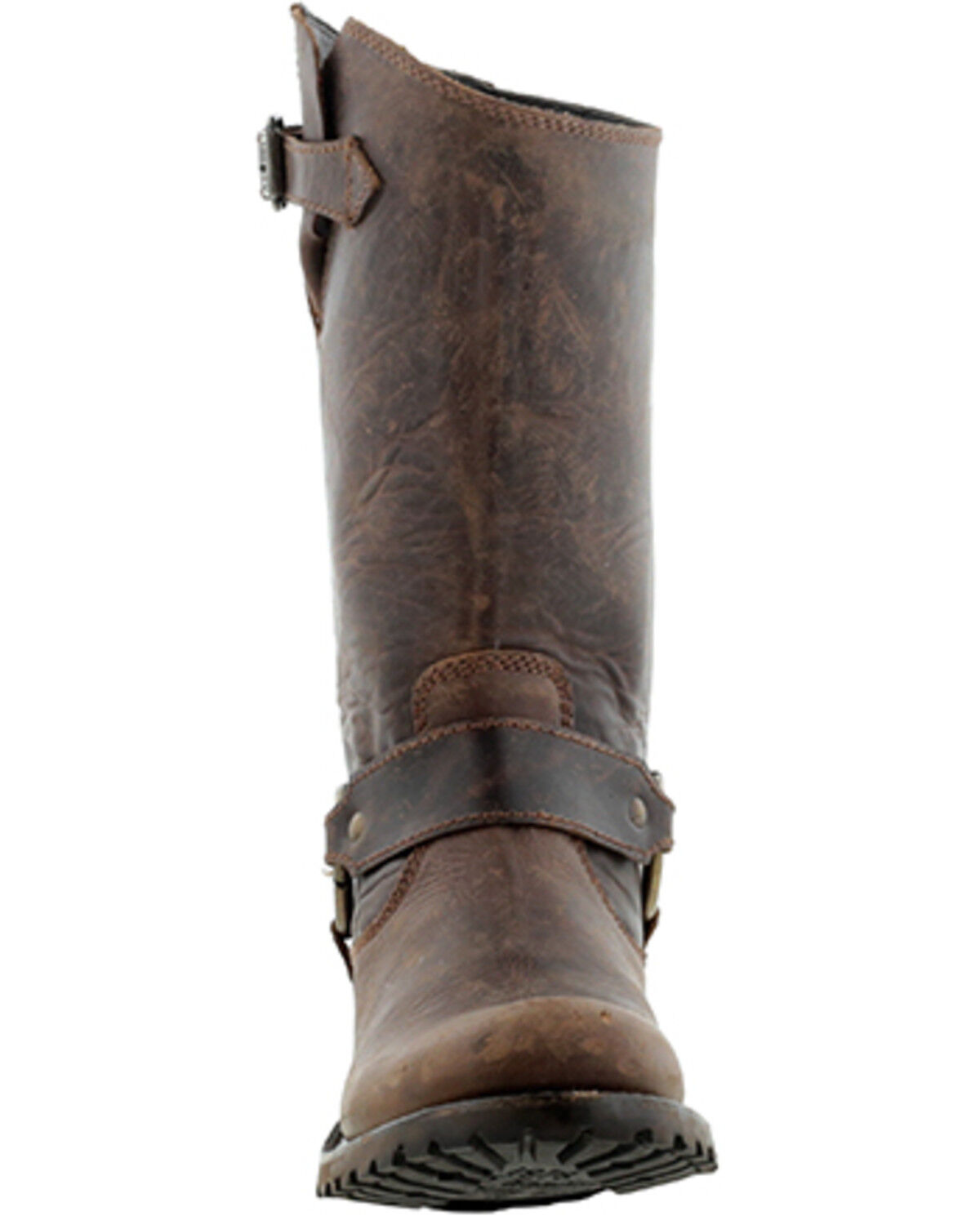 Image #4 - Liberty Black Women's Rocio Frankly Harness Boots - Round Toe, Dark Brown, hi-res
