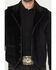 Image #3 - Moonshine Spirit&reg; Men's Single Breasted Velvet Vest, Black, hi-res