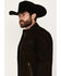 Image #2 - Scully Men's Suede Zip Jacket, Brown, hi-res