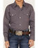 Image #3 - Roper Boys' Amarillo Geo Print Long Sleeve Western Pearl Snap Shirt, Grey, hi-res