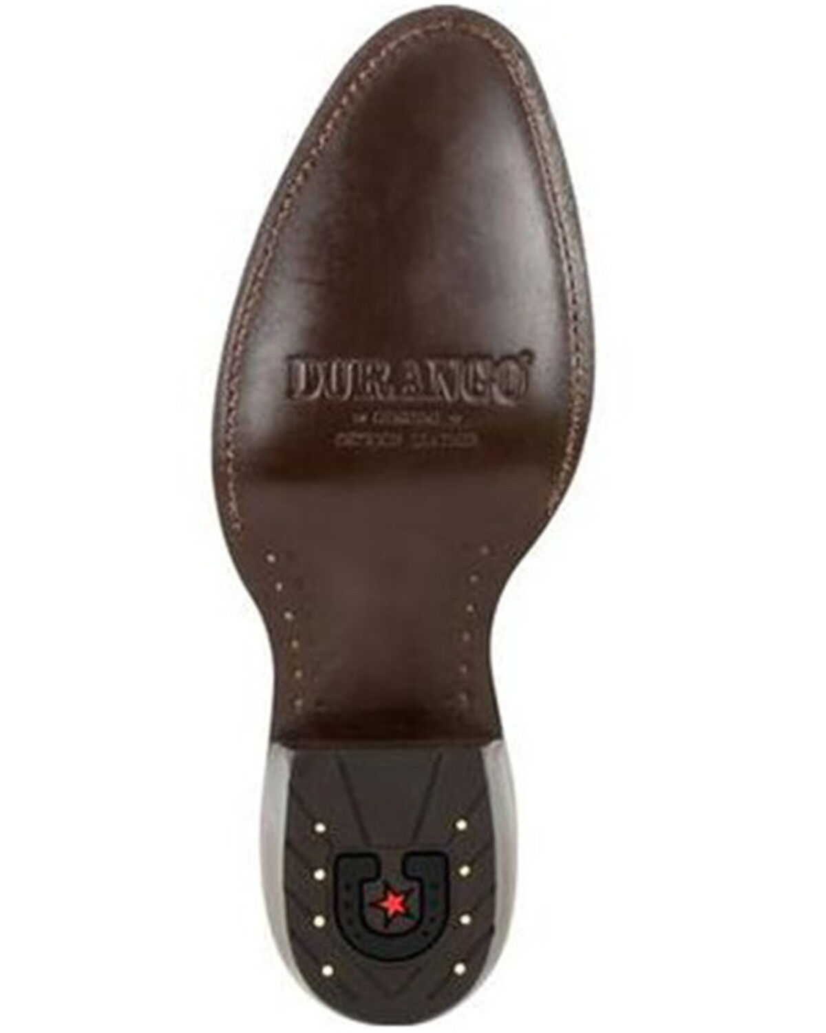 Image #7 - Durango Men's Exotic Full-Quill Ostrich Western Boots - Round Toe, Brown, hi-res