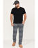 Image #1 - Dakota Grizzly Men's Lambert Striped Pants, Grey, hi-res