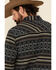 Image #5 - Rock & Roll Denim Men's Jacquard Southwestern Print Border Jacket , Grey, hi-res