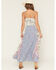 Image #4 - Angie Women's Floral Print Sleeveless Knot Midi Dress, Multi, hi-res