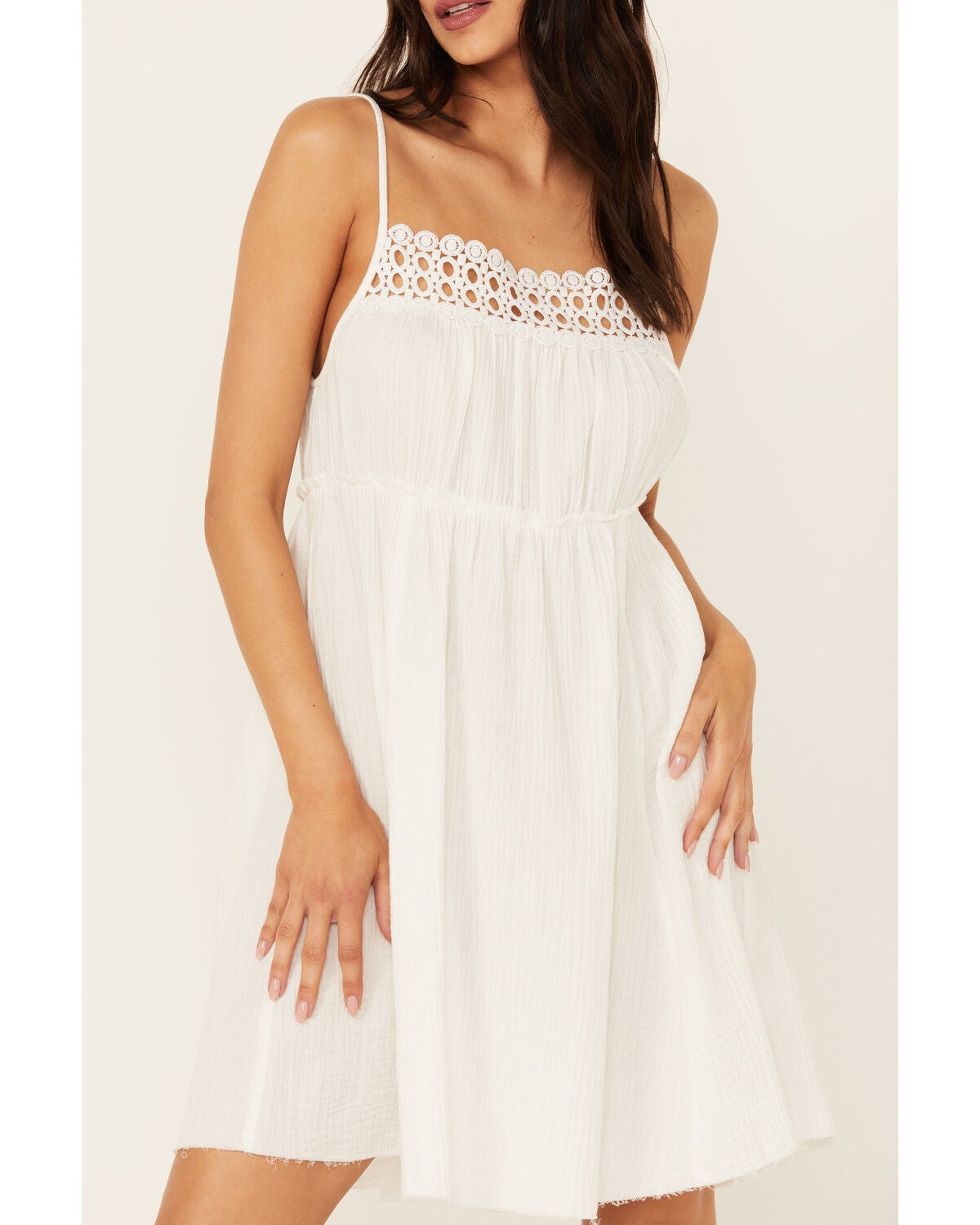 mini white crochet dress Boho Brielle back summer gatherings MENS CREW SOCKS White Dress Backless Summer Shoes Size:8