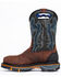 Cody James Men's Decimator Waterproof Western Work Boots - Nano Composite Toe, Brown, hi-res