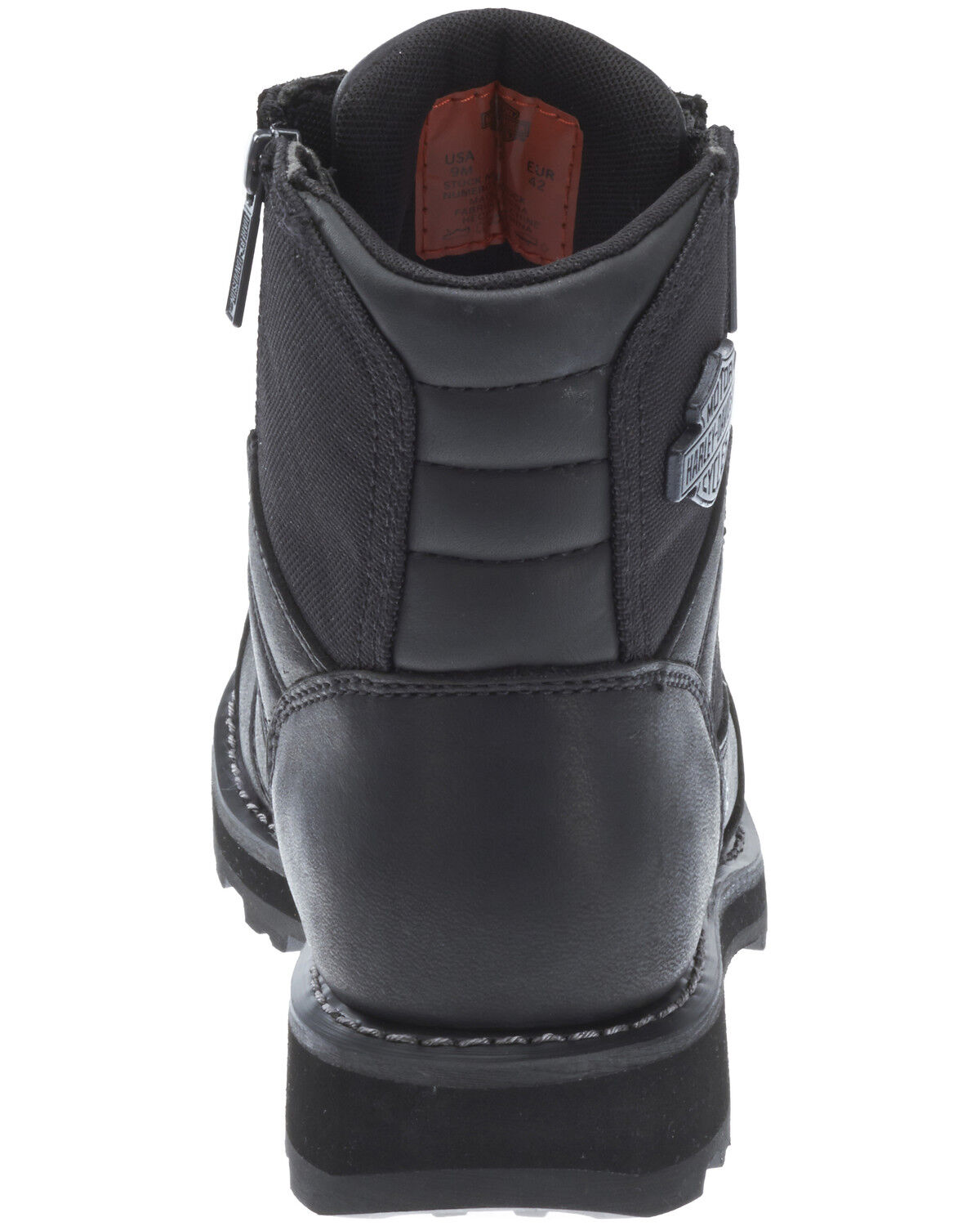 Image #4 - Harley Davidson Men's Bonham Moto Boots - Round Toe, , hi-res
