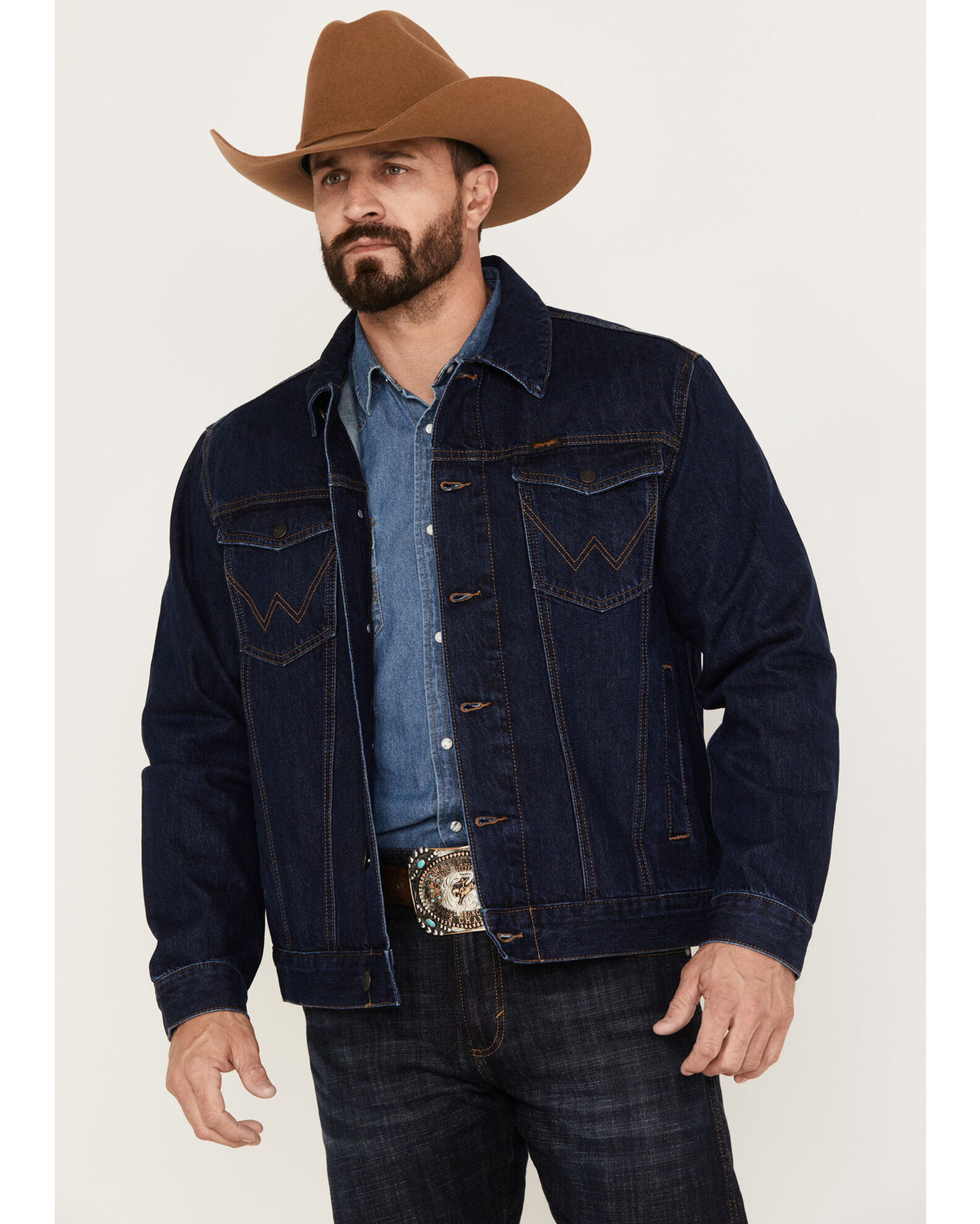 Wrangler unlined shop denim jacket