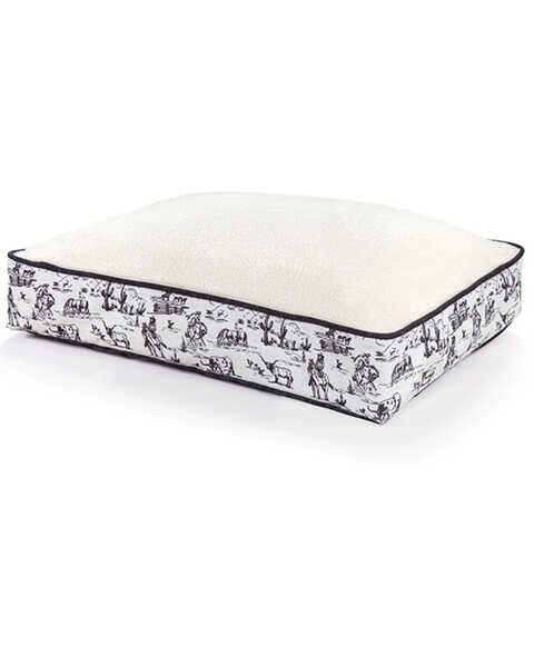 HiEnd Accents Ranch Life Dog Bed , Black/white, hi-res