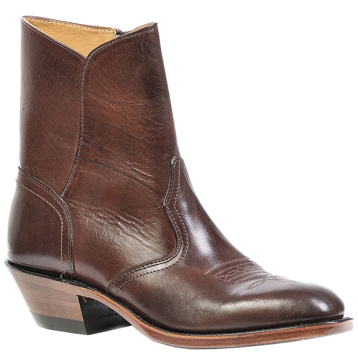 womens cowboy boots with zipper on the side