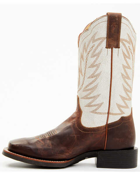 Image #3 - Shyanne Stryde® Women's Western Performance Boots - Broad Square Toe, Ivory, hi-res