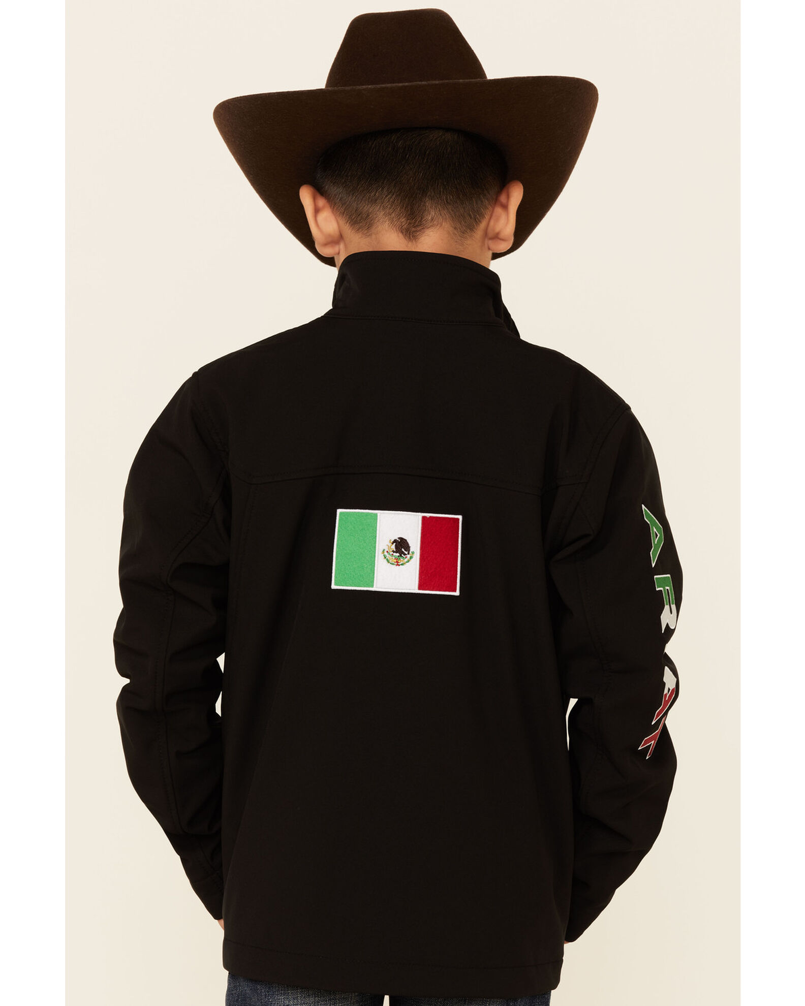 Ariat New Team Softshell Mexico Jacket Black Kids