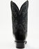 Image #5 - Dan Post Men's Exotic Ostrich Western Boots - Snip Toe, Black, hi-res