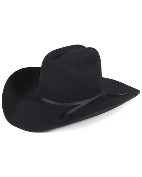 Image #1 - Cody James Mesquite 3X Felt Cowboy Hat, Black, hi-res