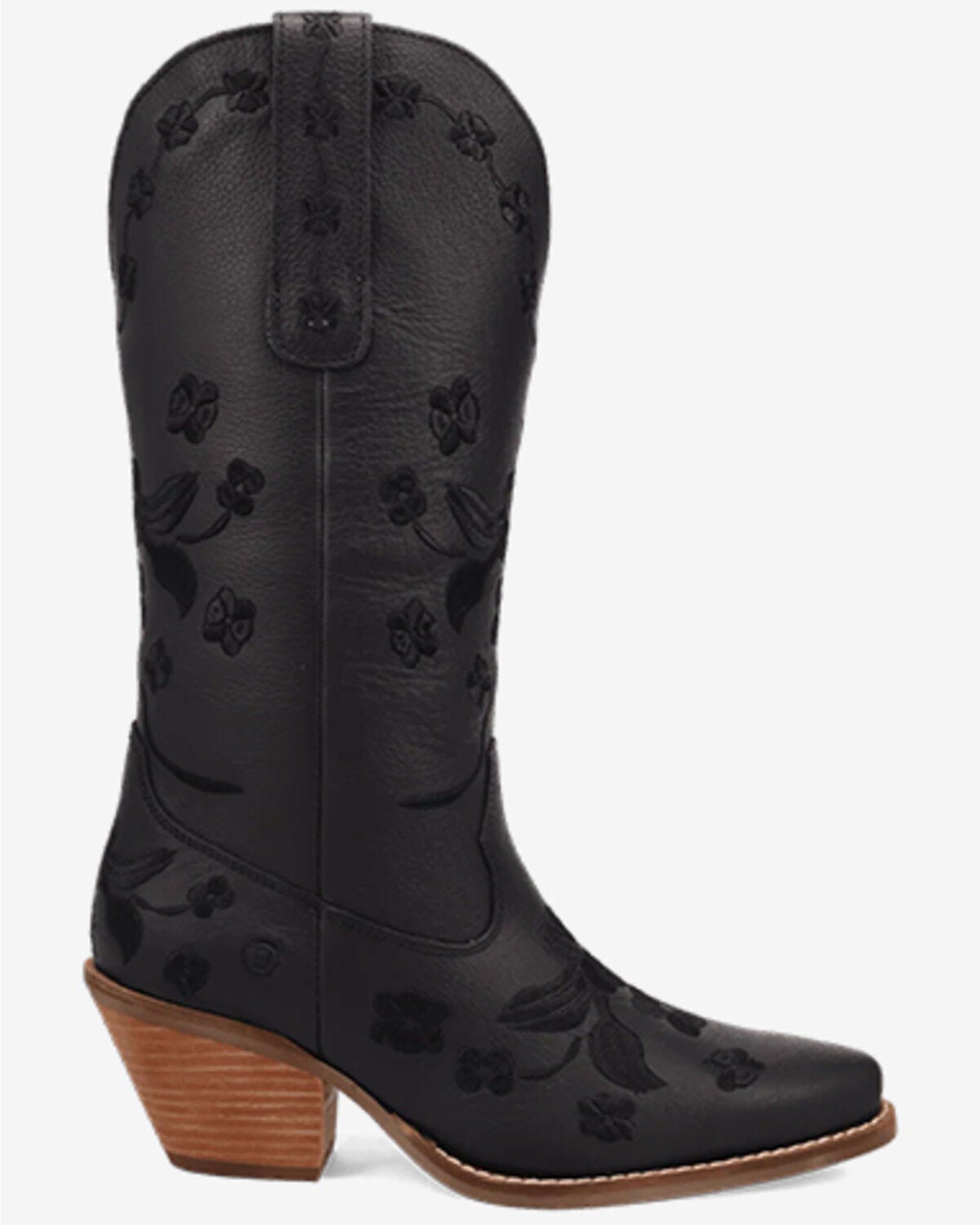 Image #2 - Dingo Women's Love Bug Western Boots - Snip Toe, Black, hi-res