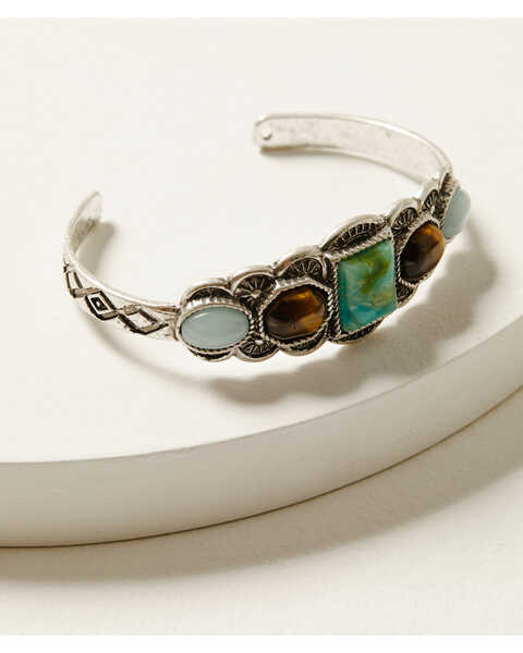 Image #4 - Shyanne Women's Juniper Sky Bracelet Set - 3 Piece , Silver, hi-res