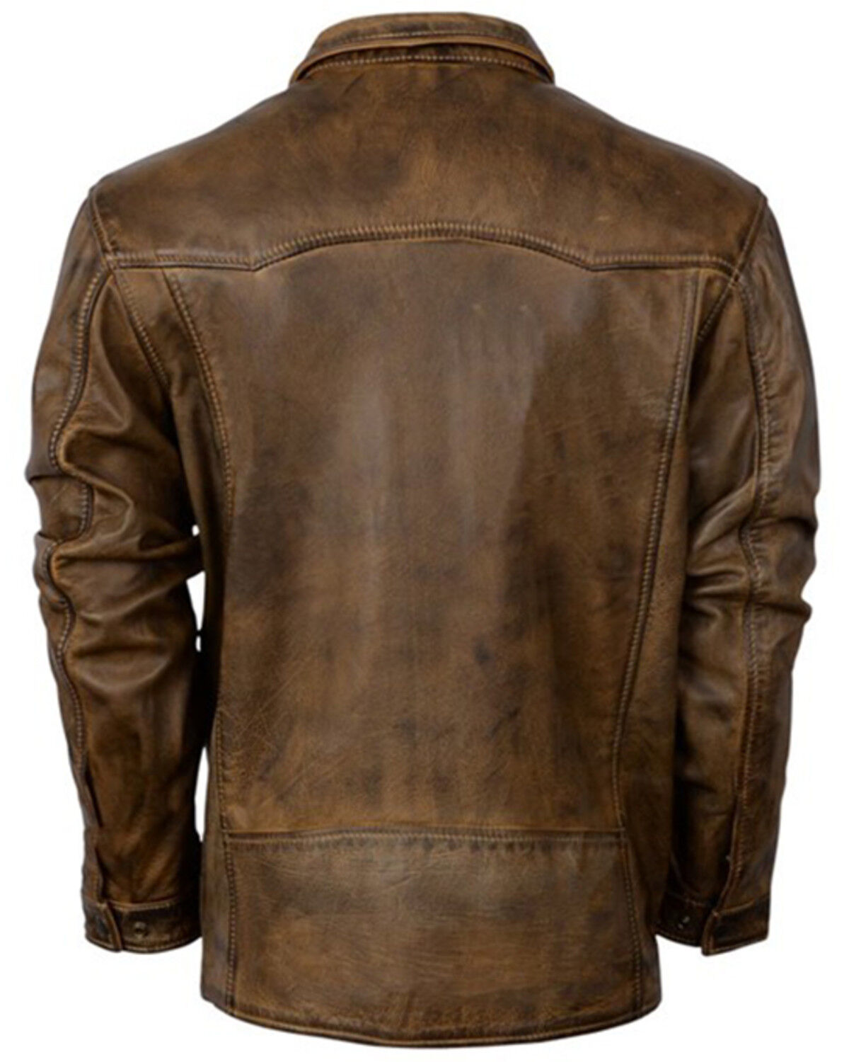 Image #2 - STS Ranchwear By Carroll Men's Ranch Hand Leather Jacket, , hi-res