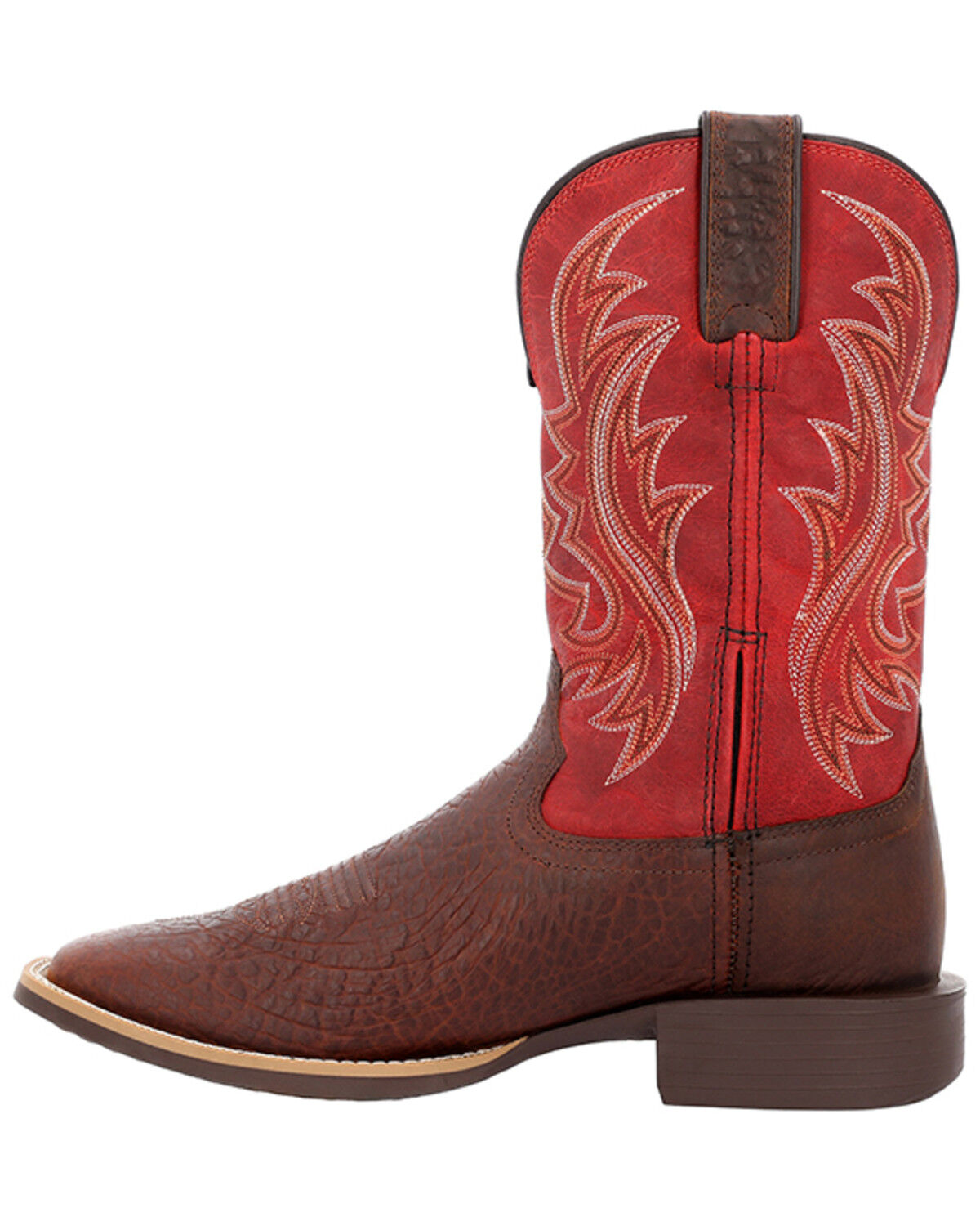 Image #3 - Durango Men's Shyloh Western Boots - Round Toe, Brown, hi-res