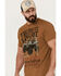 Image #2 - Brothers and Sons Men's American Grit Short Sleeve Graphic T-Shirt, Caramel, hi-res