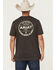 Image #1 - Ariat Men's Explore Circle Logo Short Sleeve Graphic T-Shirt, Black, hi-res