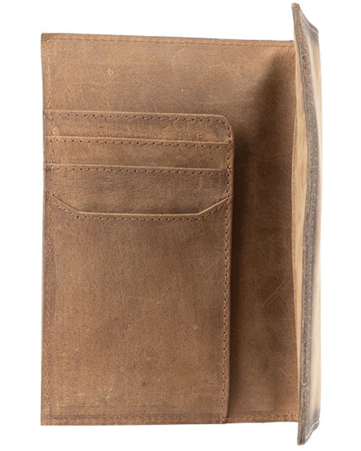 Image #4 - STS Ranchwear by Carroll Men's Foreman Passport Wallet, Tan, hi-res