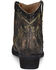 Image #4 - Circle G Women's Embroidery Fashion Booties - Round Toe, Black, hi-res