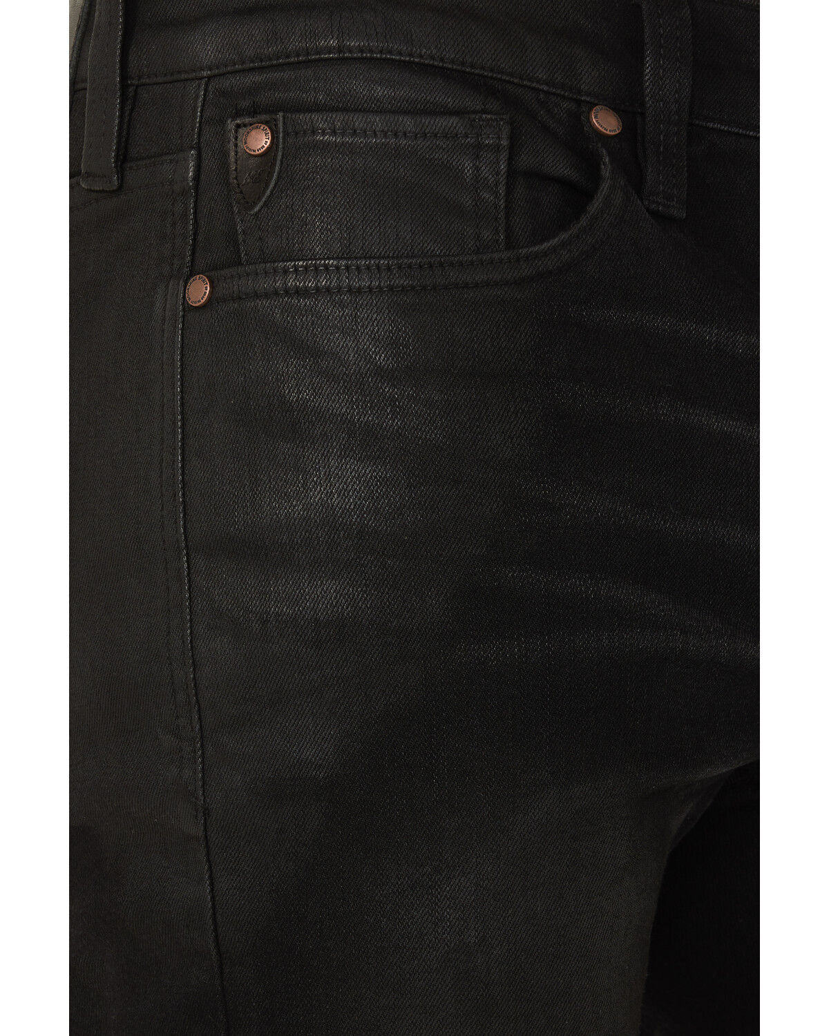 Image #2 - Moonshine Spirit Men's Venom Slim Straight Stretch Denim Jeans, Black, hi-res