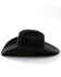 Serratelli Men's 5X Cattleman Two Ply Ribbon Band Felt Western Hat , Charcoal, hi-res