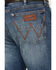 Image #4 - Wrangler Retro Men's Bryson Medium Wash Slim Bootcut Stretch Denim Jeans, Medium Wash, hi-res