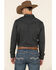 Cody James Men's Basin Striped Long Sleeve Western Shirt , Black, hi-res