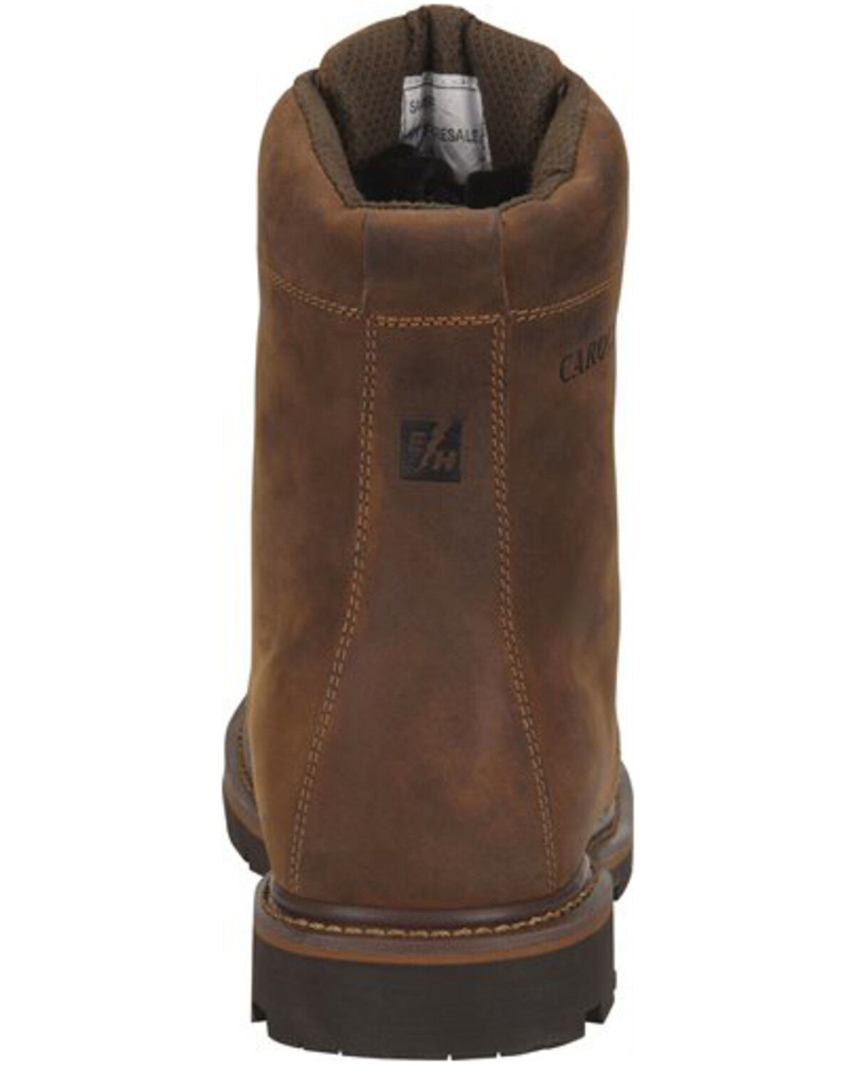 Image #3 - Carolina Men's Installer Waterproof Work Boots - Soft Toe, Brown, hi-res