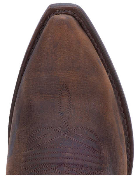 Image #6 - Dan Post Men's Renegade Mignon Western Boots - Snip Toe, Bay Apache, hi-res