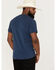 Image #4 - HOOey Men's Bamboo San Jose Fabric Solid Pocket T-Shirt , Navy, hi-res