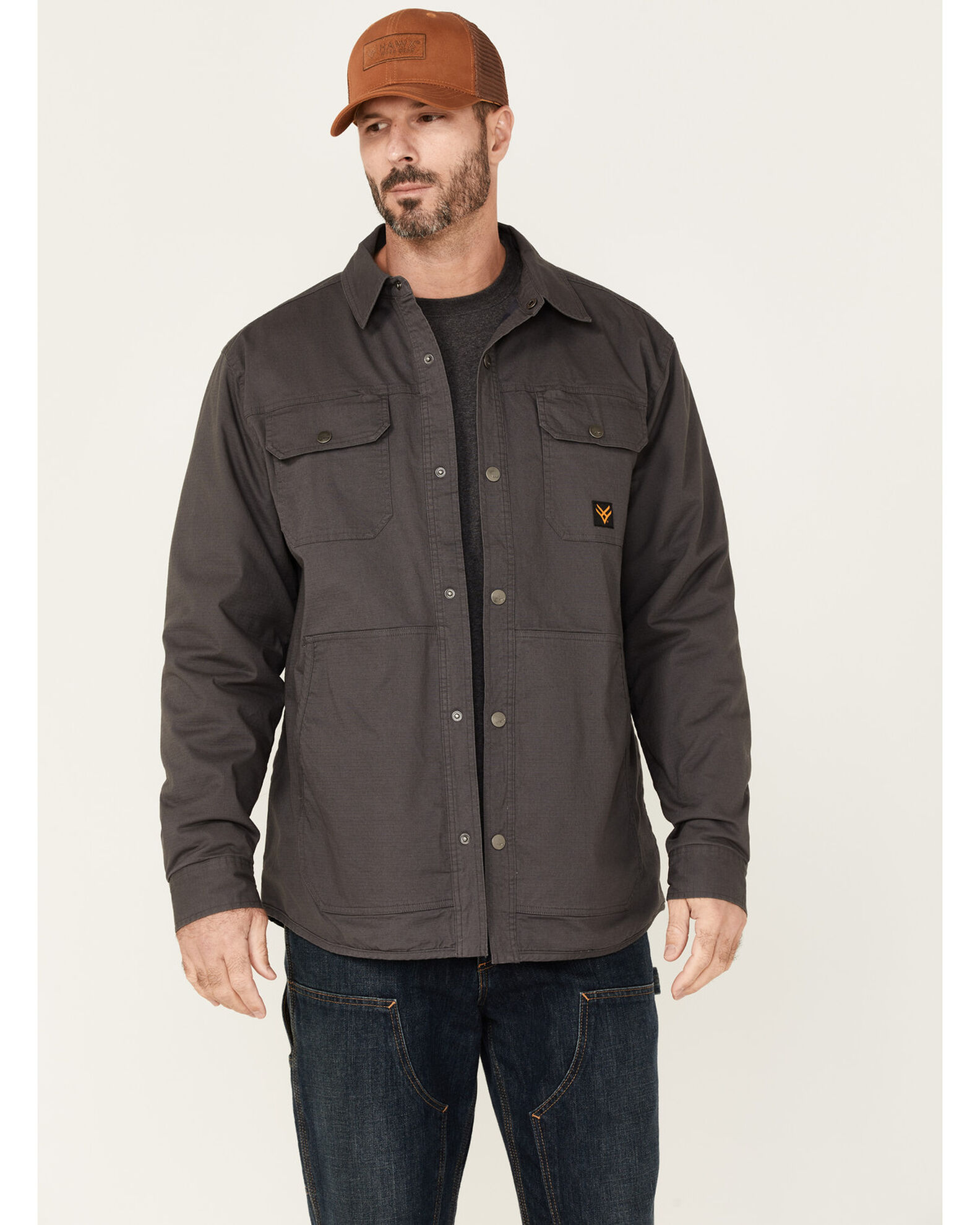 Down sales work jacket