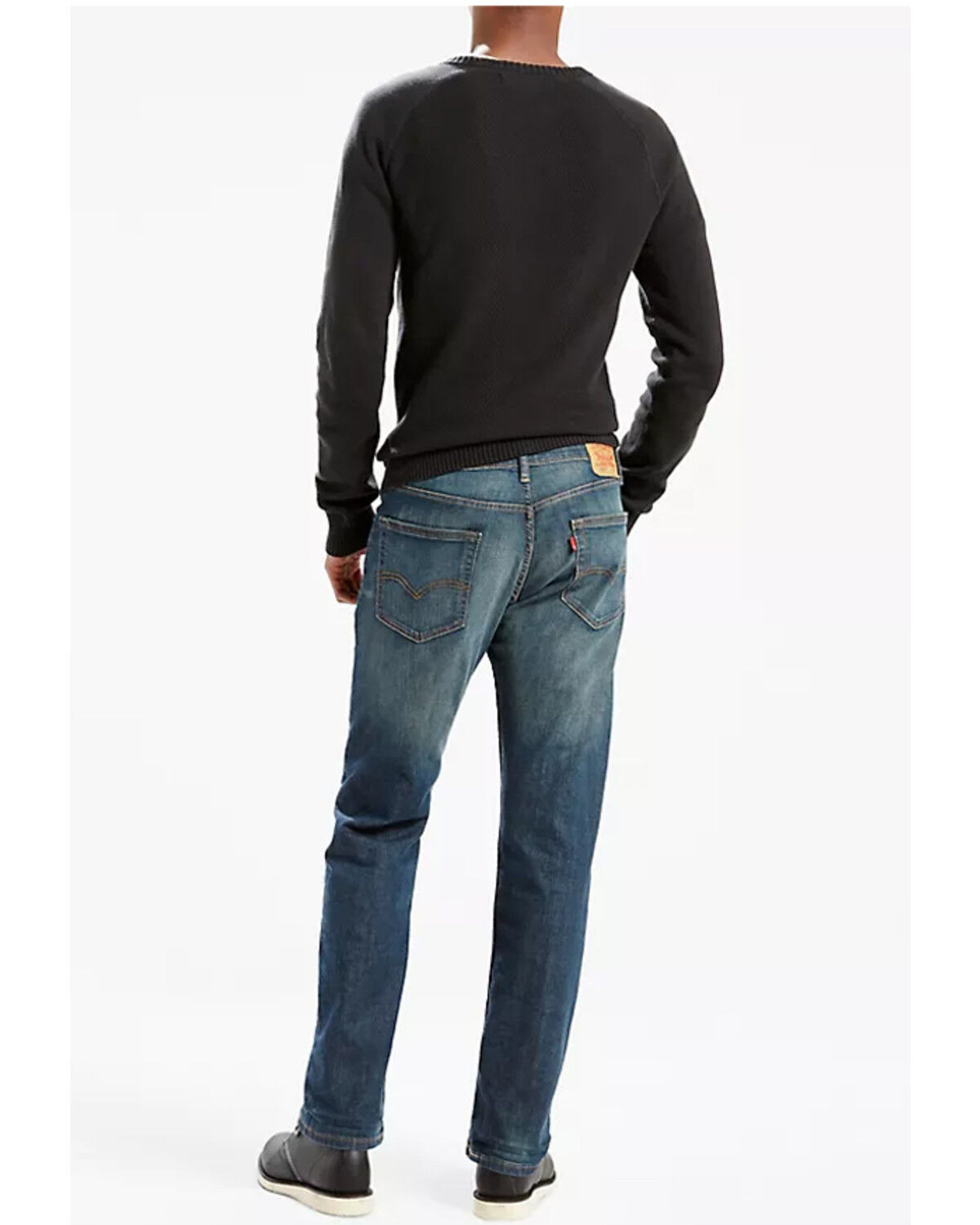 Image #3 - Levi's Men's 505 Regular Fit Jeans, Stonewash, hi-res