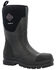 Image #1 - Muck Boots Women's Chore Classic Mid Rubber Boots - Steel Toe, Black, hi-res