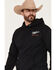 Image #2 - Miller Men's Boot Barn Exclusive High Life Draught Graphic Hooded Sweatshirt, Black, hi-res