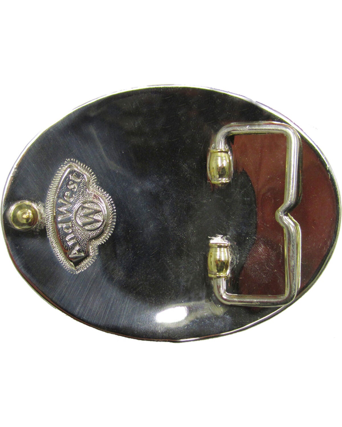 Image #2 - AndWest Men's Silver Sonoyta Vintage Indian Chief Buckle, Silver, hi-res