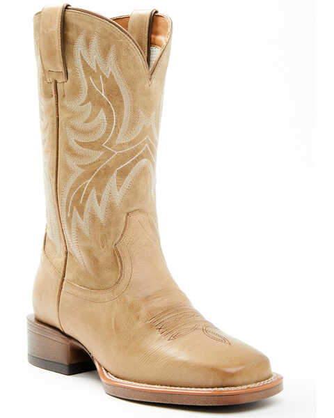 Shyanne Stryde Women's Western Boots - Broad Square Toe , Natural, hi-res