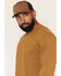 Image #3 - Hawx Men's Work Gear Long Sleeve Graphic Work T-Shirt, Tan, hi-res