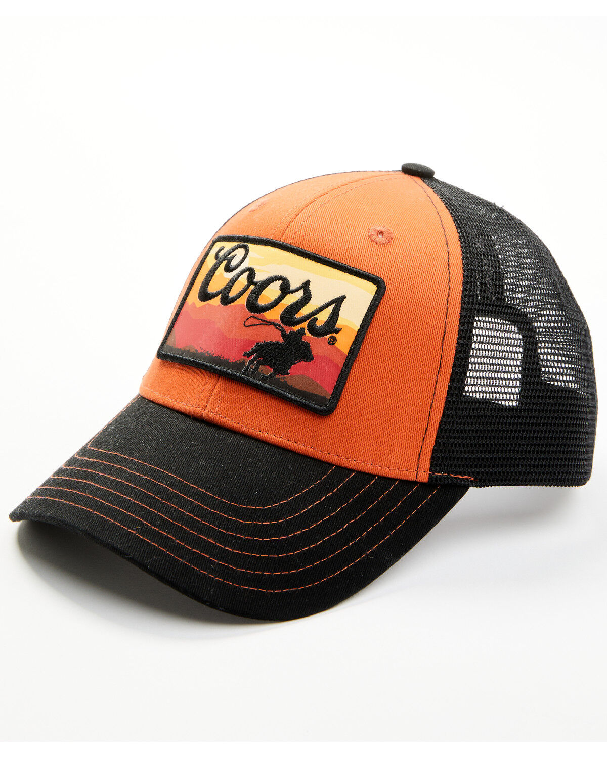 Image #1 - Coors Men's Logo Western Sky Ball Cap, Rust Copper, hi-res