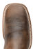 Image #13 - Tony Lama Men's Worn Goat Leather Americana Western Boots - Broad Square Toe, Tan, hi-res