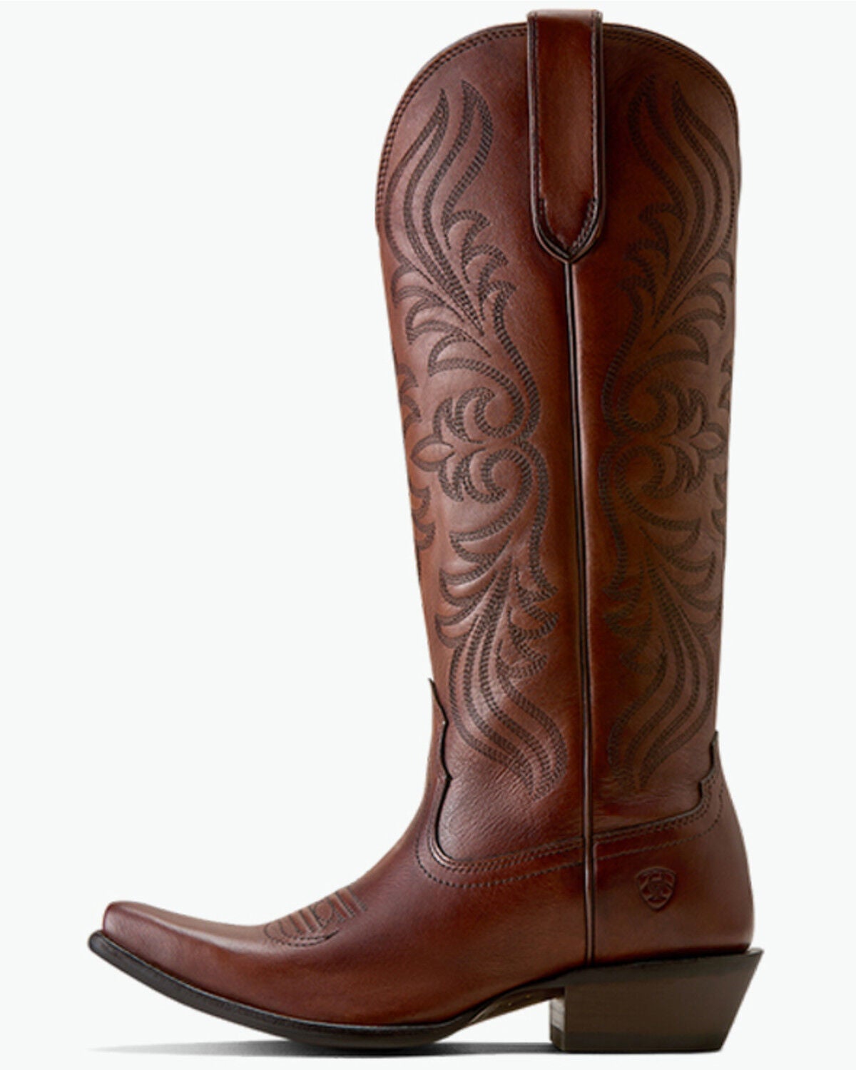 Image #2 - Ariat Women's Calera Tall Western Boots - Snip Toe, Brown, hi-res