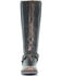 Image #5 - Corral Women's Distressed Harness Western Boots - Round Toe, Black, hi-res